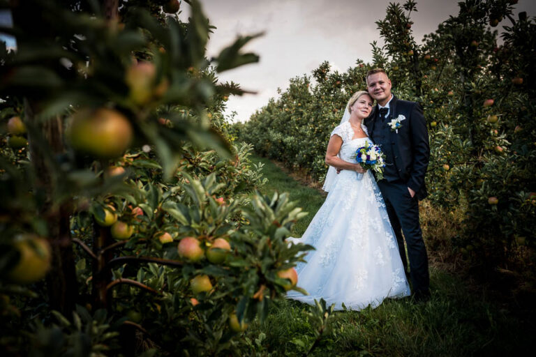 Hochzeit bei Hamburg im Alten Land, Jork an der Elbe
