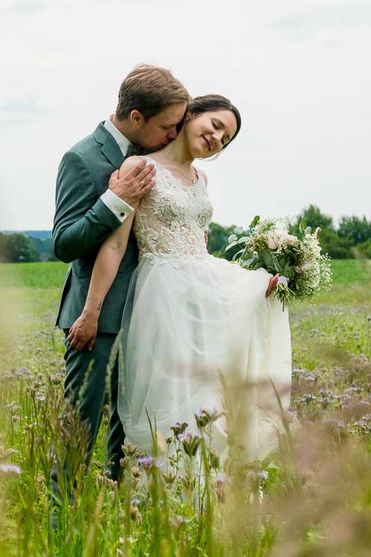 Hochzeitsportrait in Hamburg Rönneburg