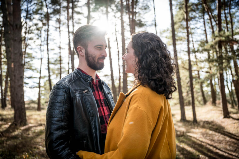 Herbstliches Kennlernshooting in der Fischbeker Heide