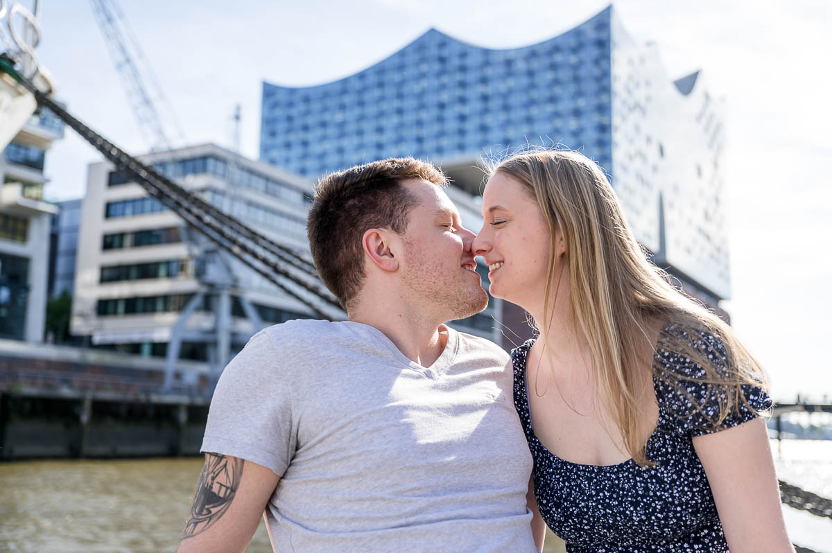 Hochzeitsfotograf Hamburg Hafencity Kennlernshooting