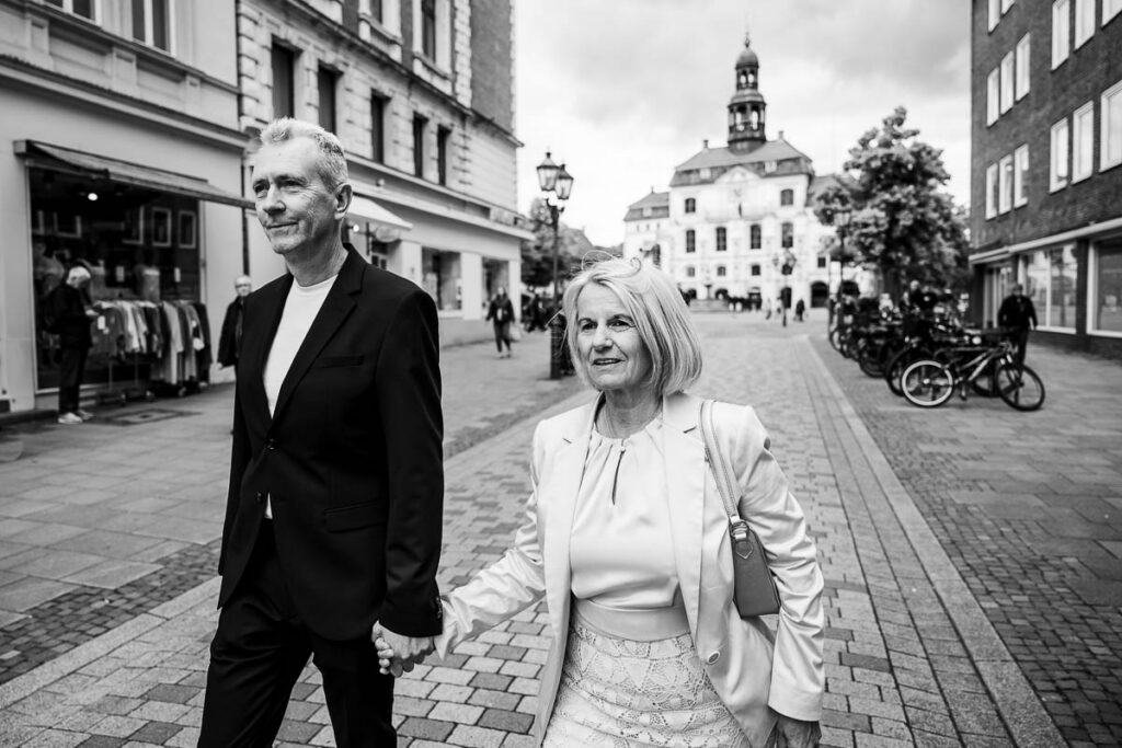 Hochzeitsfotograf Lüneburg Hochzeitsportrait Rathaus